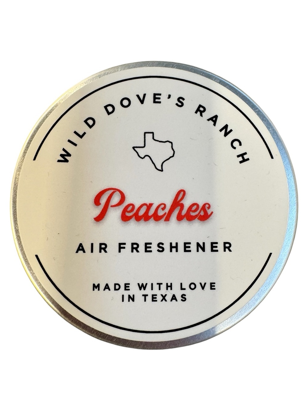 Wild Dove’s Ranch Peaches Air Freshener - Made in Texas